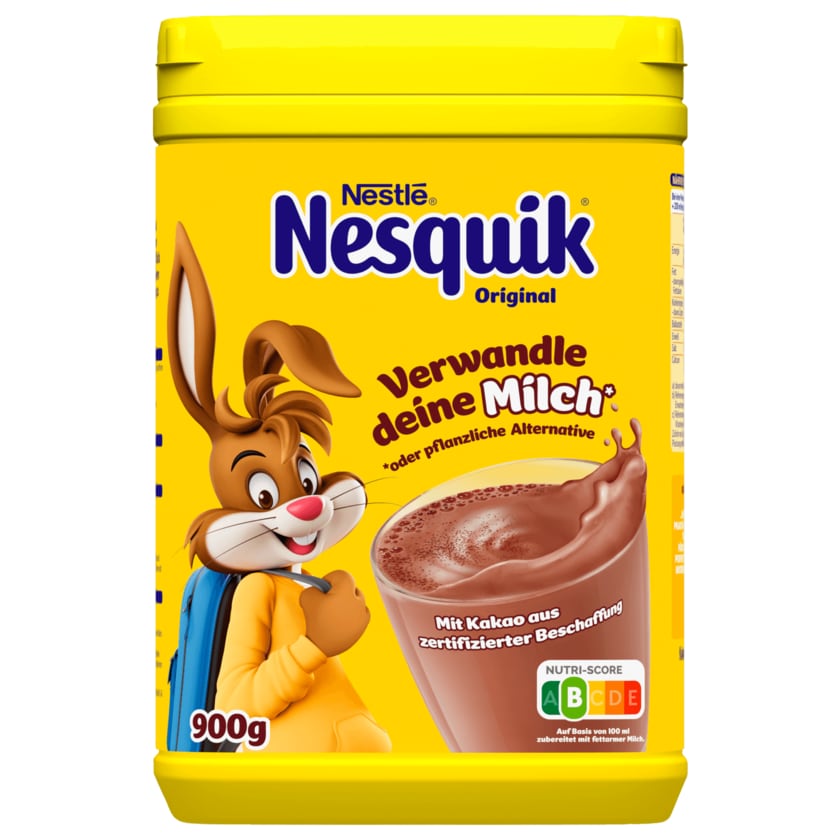 Nestlé Nesquik kakaohaltiges Getränkepulver 900g